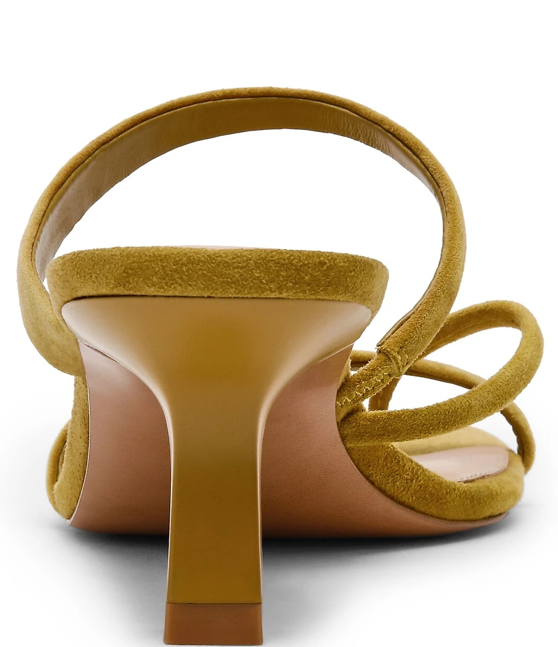 Steve Madden Ajay Suede Strappy Dress Slide Sandals