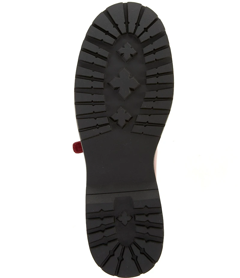 Steve Madden Alba Leather Double Strap Mary Jane Oxfords