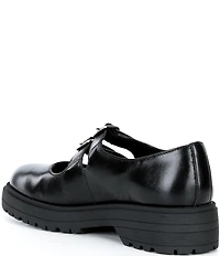 Steve Madden Alba Leather Double Strap Mary Jane Oxfords