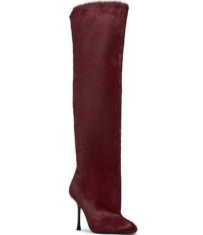 Steve Madden Alluring Haircalf Over The Knee Boots