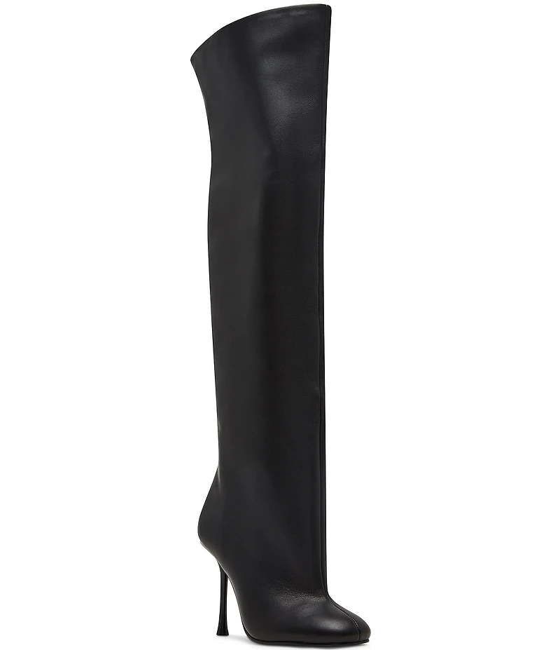 Steve Madden Alluring Leather Over The Knee Boots
