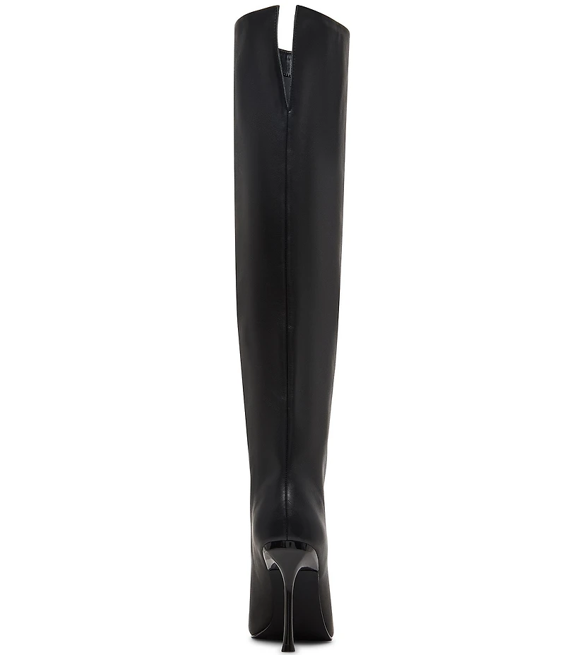 Steve Madden Alluring Leather Over The Knee Boots