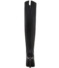 Steve Madden Alluring Leather Over The Knee Boots