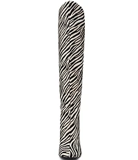 Steve Madden Alluring Zebra Over The Knee Boots