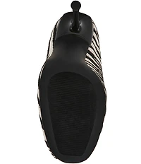 Steve Madden Alluring Zebra Over The Knee Boots