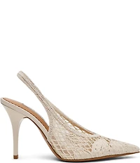 Steve Madden Andromeda Crochet Slingback Pumps