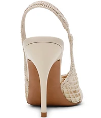 Steve Madden Andromeda Crochet Slingback Pumps