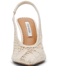 Steve Madden Andromeda Crochet Slingback Pumps