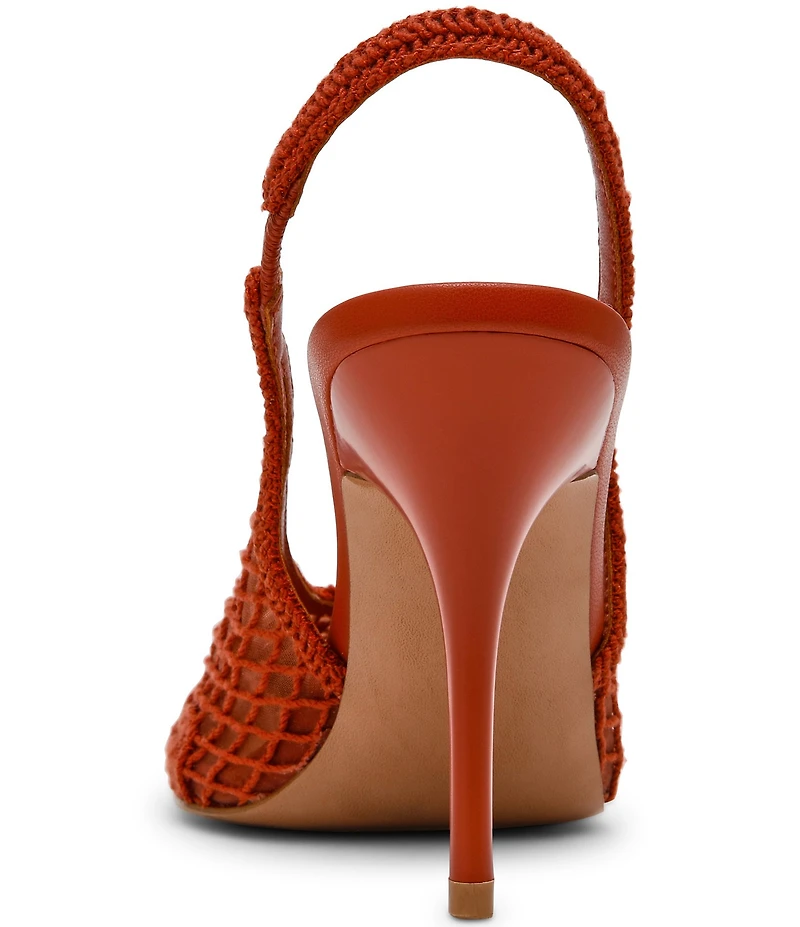 Steve Madden Andromeda Crochet Slingback Pumps
