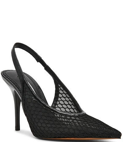 Steve Madden Andromeda Mesh Slingback Pumps