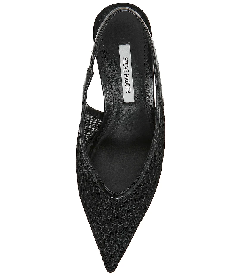 Steve Madden Andromeda Mesh Slingback Pumps