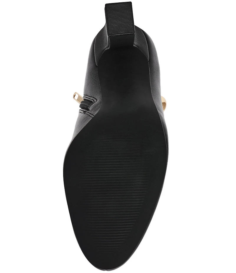 Steve Madden Aroma Hardware Detail Belt Strap Booties