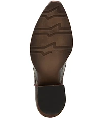 Steve Madden Arroyo Leather Cow Print Haircalf Western Boots