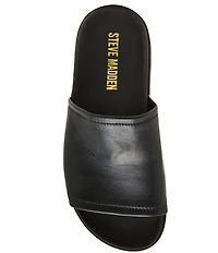 Steve Madden Arwen Leather Platform Slide Sandals