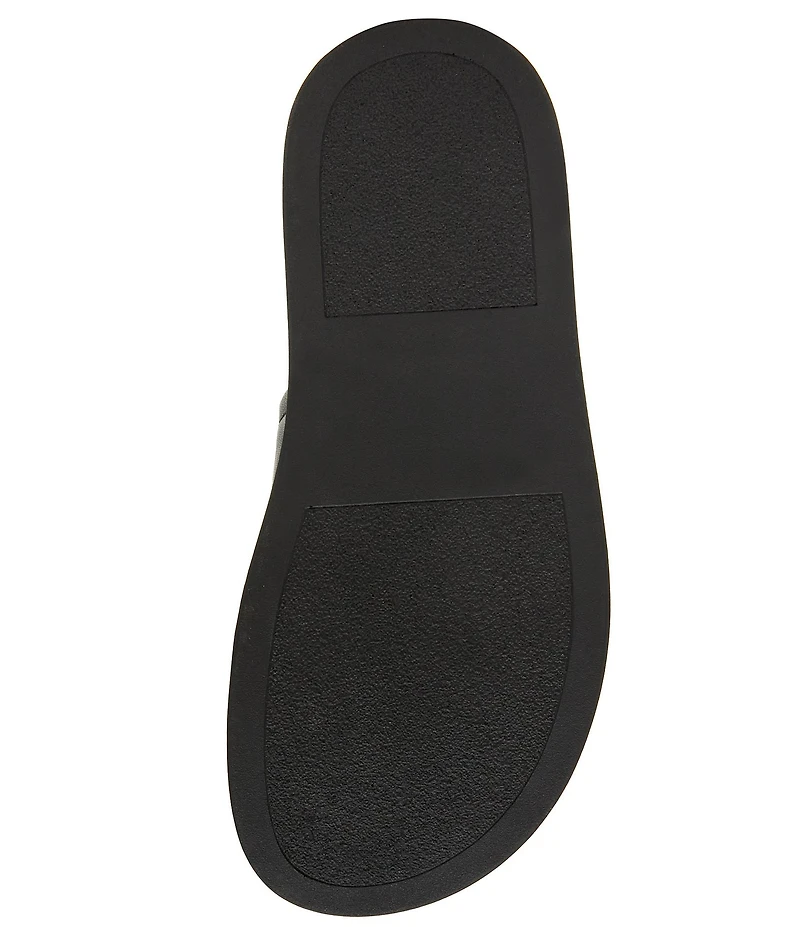 Steve Madden Arwen Leather Platform Slide Sandals