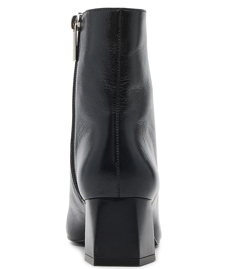 Steve Madden Ashli Leather Pointed Toe Booties