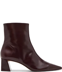 Steve Madden Ashli Leather Pointed Toe Booties