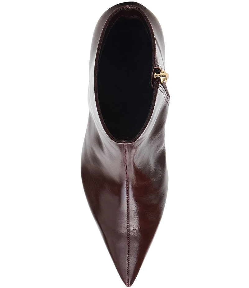 Steve Madden Ashli Leather Pointed Toe Booties