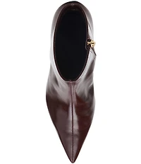 Steve Madden Ashli Leather Pointed Toe Booties