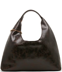 Steve Madden Auraa Snake Print Patchwork Shoulder Bag