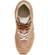 Steve Madden Aziel Suede Low Top Lace Up Sneakers