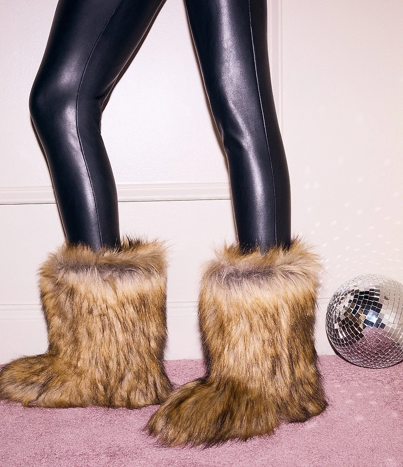 Steve Madden Beastie Faux Fur Booties