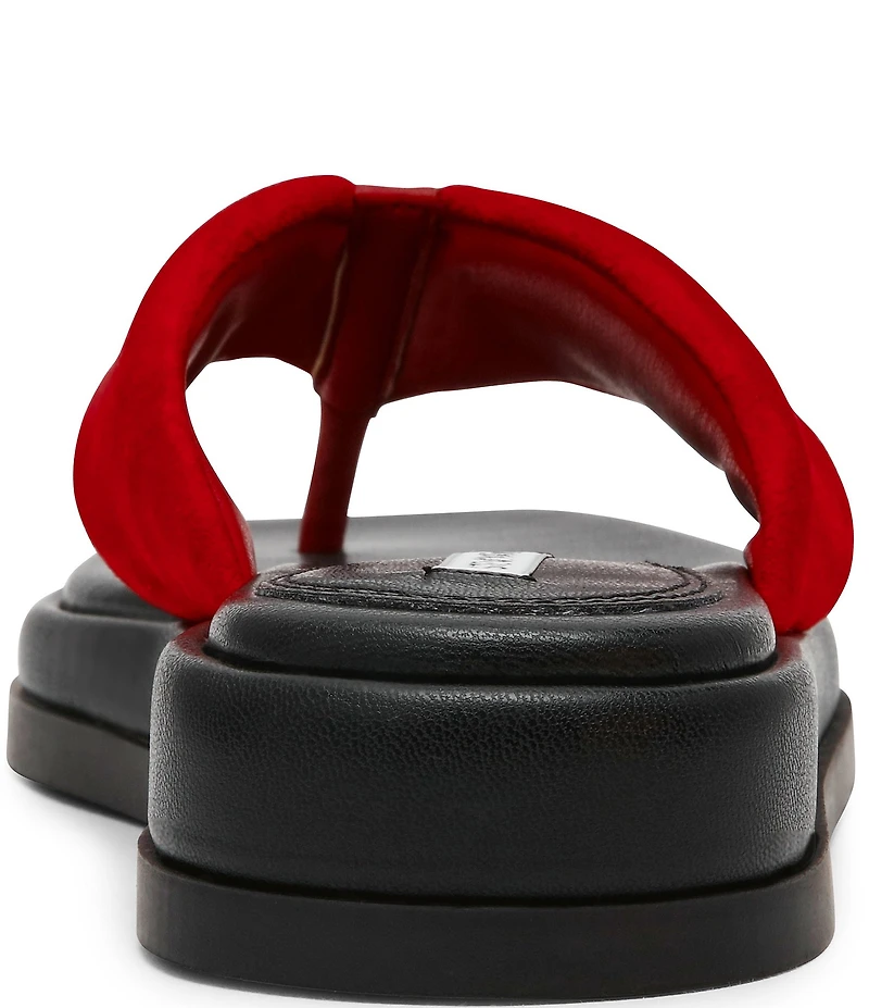 Steve Madden Bella Suede Platform Flip Flops