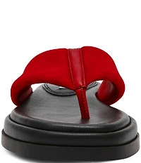 Steve Madden Bella Suede Platform Flip Flops