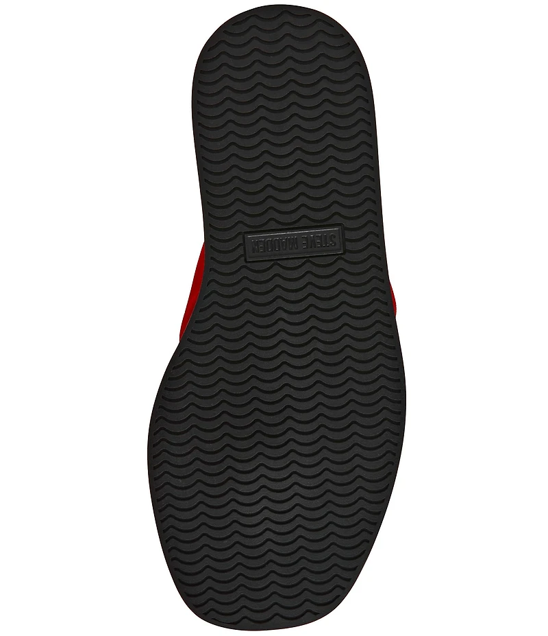 Steve Madden Bella Suede Platform Flip Flops