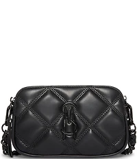 Steve Madden Solid Tonal Quilted Chain Crossbody Bag