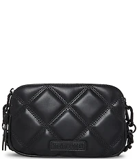 Steve Madden Solid Tonal Quilted Chain Crossbody Bag