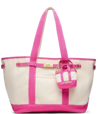 Steve Madden Boat Bag Denim Tote Bag