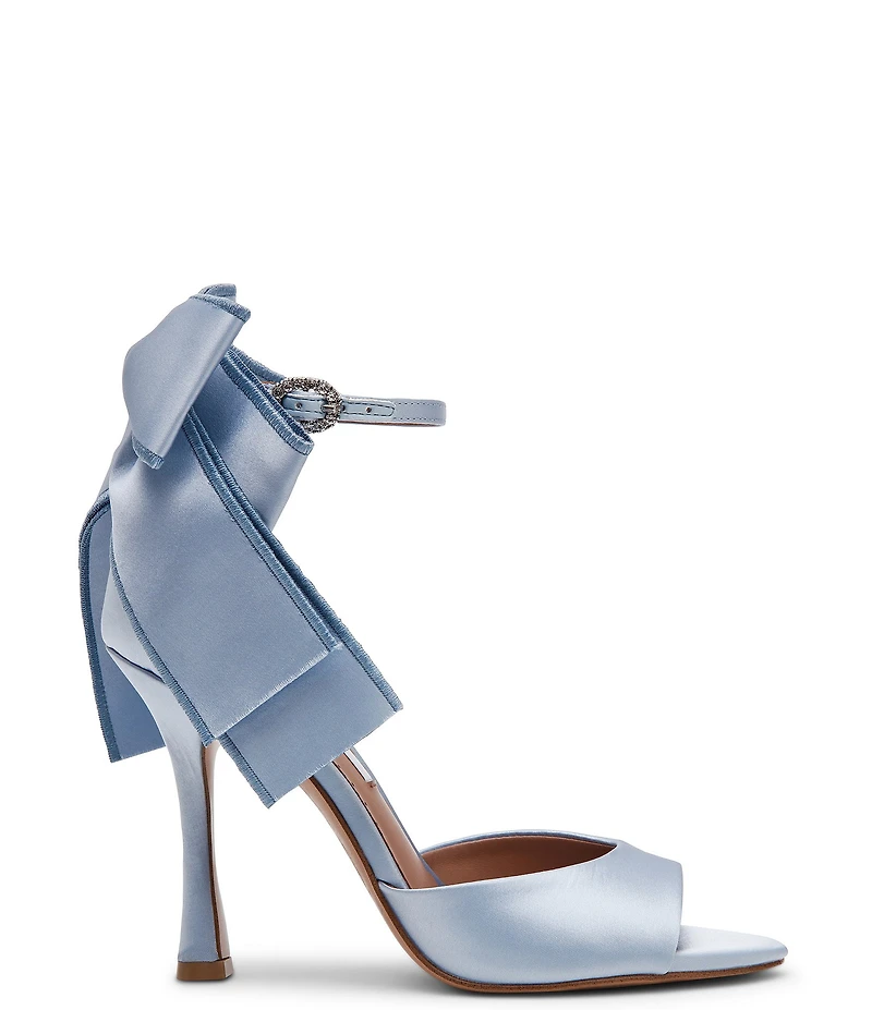 Steve Madden Bougie Satin Bow Detail Dress Sandals