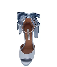 Steve Madden Bougie Satin Bow Detail Dress Sandals