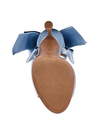 Steve Madden Bougie Satin Bow Detail Dress Sandals