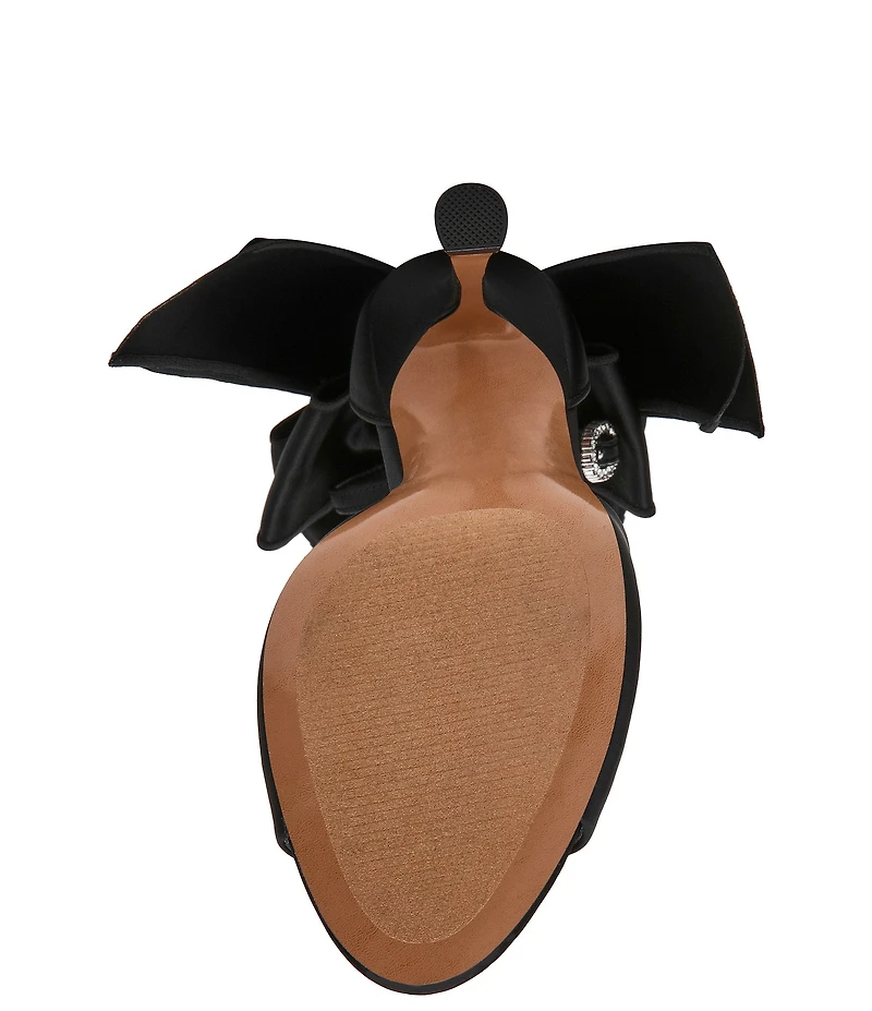 Steve Madden Bougie Satin Bow Detail Dress Sandals