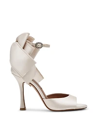 Steve Madden Bougie Satin Bow Detail Dress Sandals