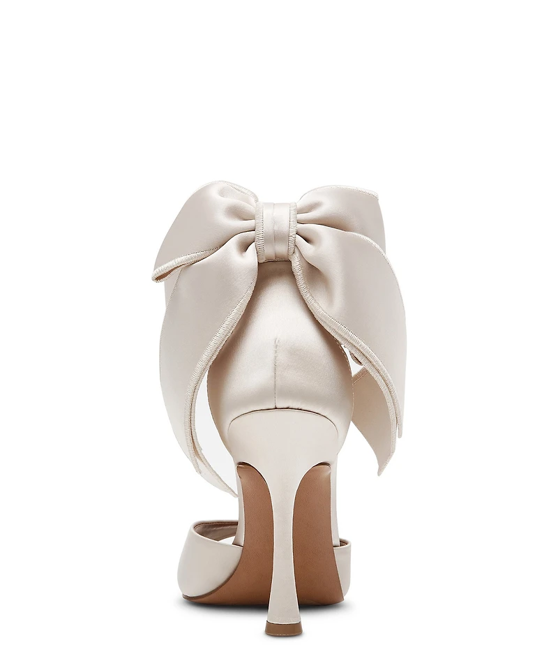 Steve Madden Bougie Satin Bow Detail Dress Sandals