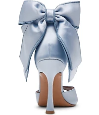 Steve Madden Bougie Satin Bow Detail Dress Sandals