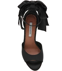 Steve Madden Bougie Satin Bow Detail Dress Sandals