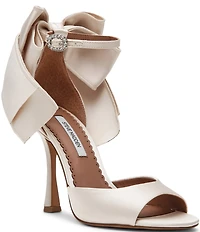 Steve Madden Bougie Satin Bow Detail Dress Sandals