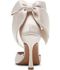 Steve Madden Bougie Satin Bow Detail Dress Sandals