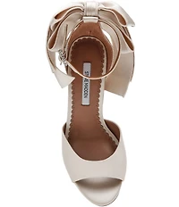Steve Madden Bougie Satin Bow Detail Dress Sandals