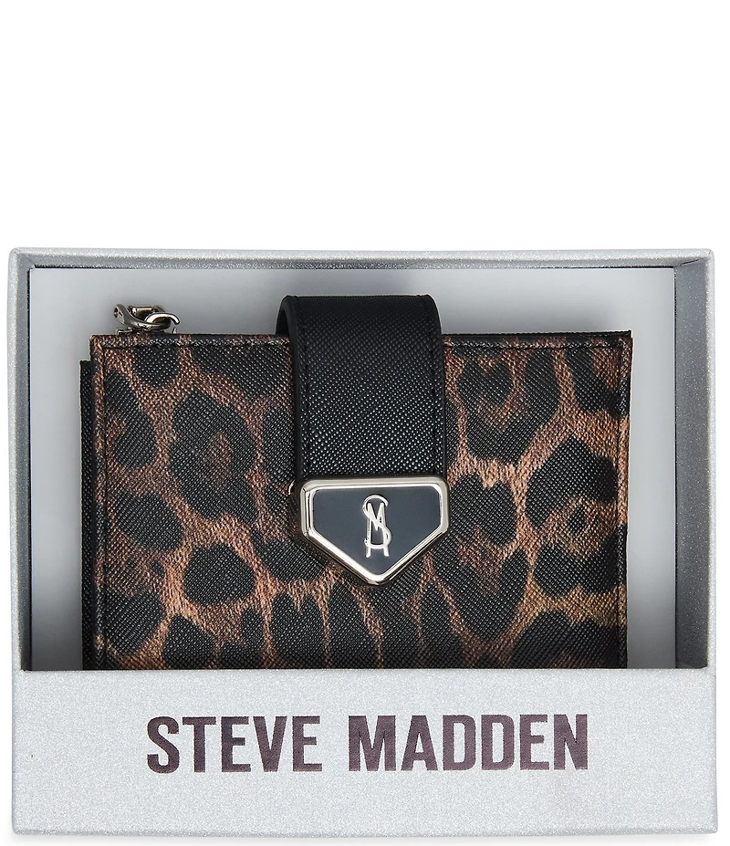 Steve Madden Box Bifold Wallet