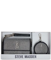 Steve Madden Boxed Wallet Crossbody Bag with Pouch