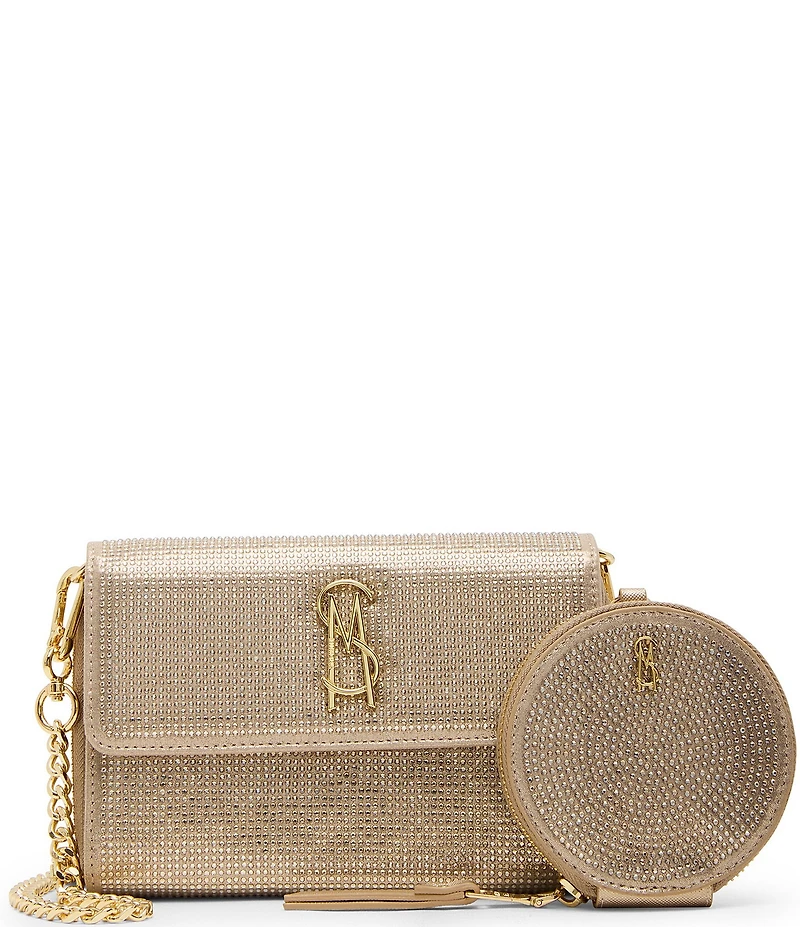 Steve Madden Boxed Wallet Crossbody Bag with Pouch