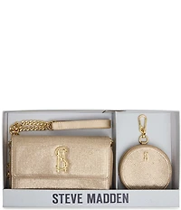 Steve Madden Boxed Wallet Crossbody Bag with Pouch