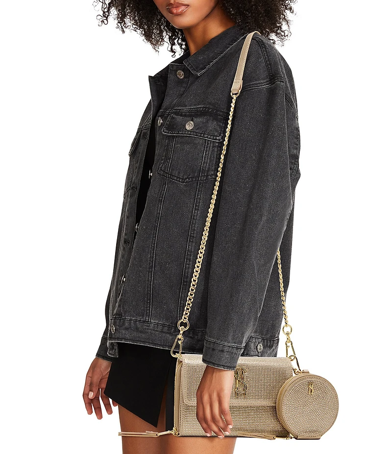 Steve Madden Boxed Wallet Crossbody Bag with Pouch
