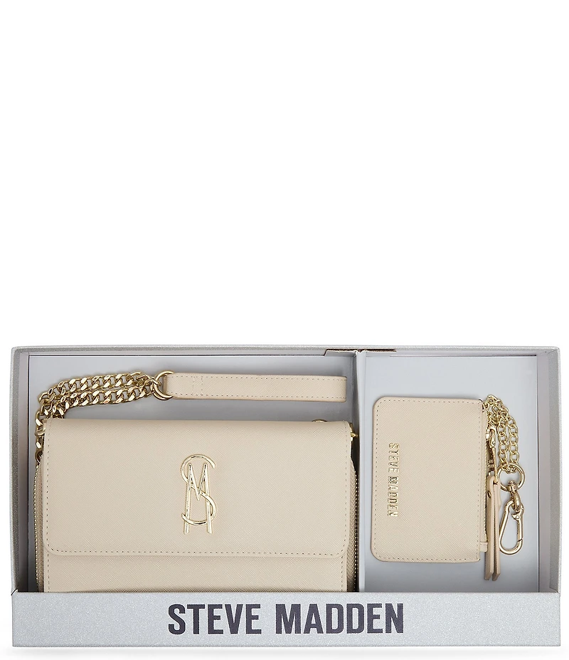 Steve Madden Boxed Wallet On A Chain Crossbody Bag