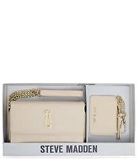 Steve Madden Boxed Wallet On A Chain Crossbody Bag